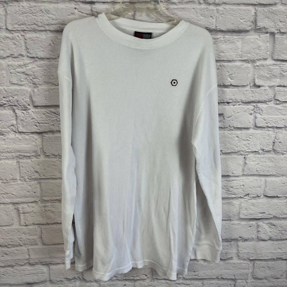 Sold  Pole Men’s Long Sleeve Thermal Waffle Knit Casual